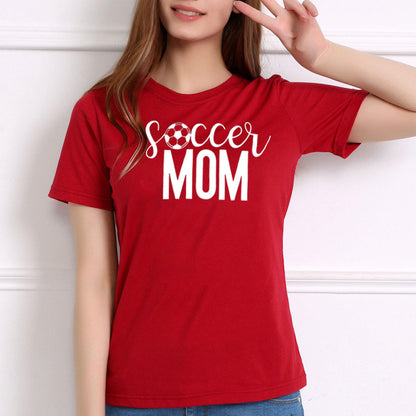 T-Shirt für Damen Fußball-Mama