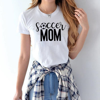 T-Shirt für Damen Fußball-Mama