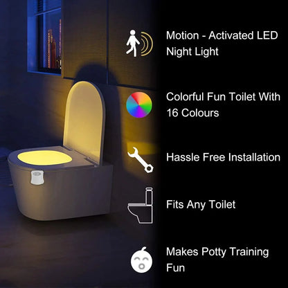 LED night light stick, bathroom 16/8 colors